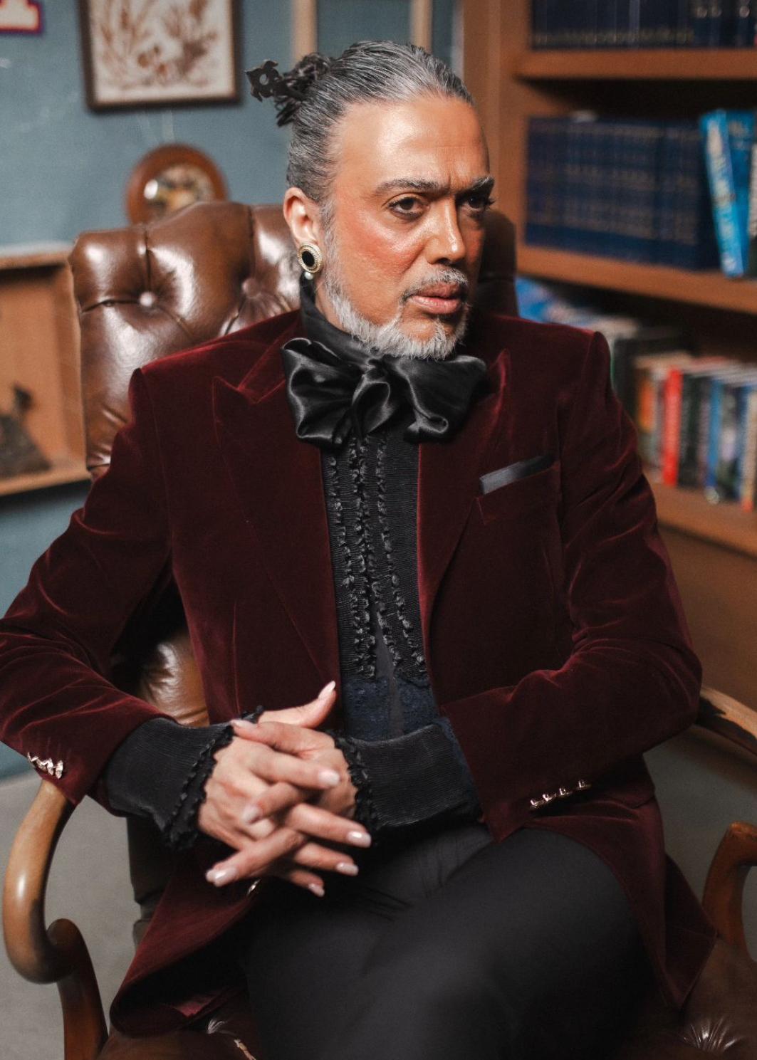 Portrait — velvet & ceremony