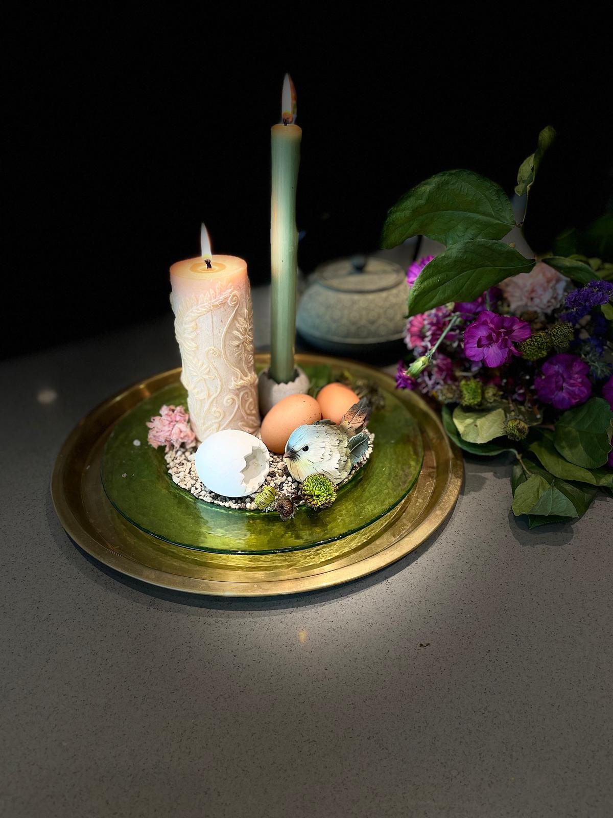 Nowruz — candles, eggs & new life