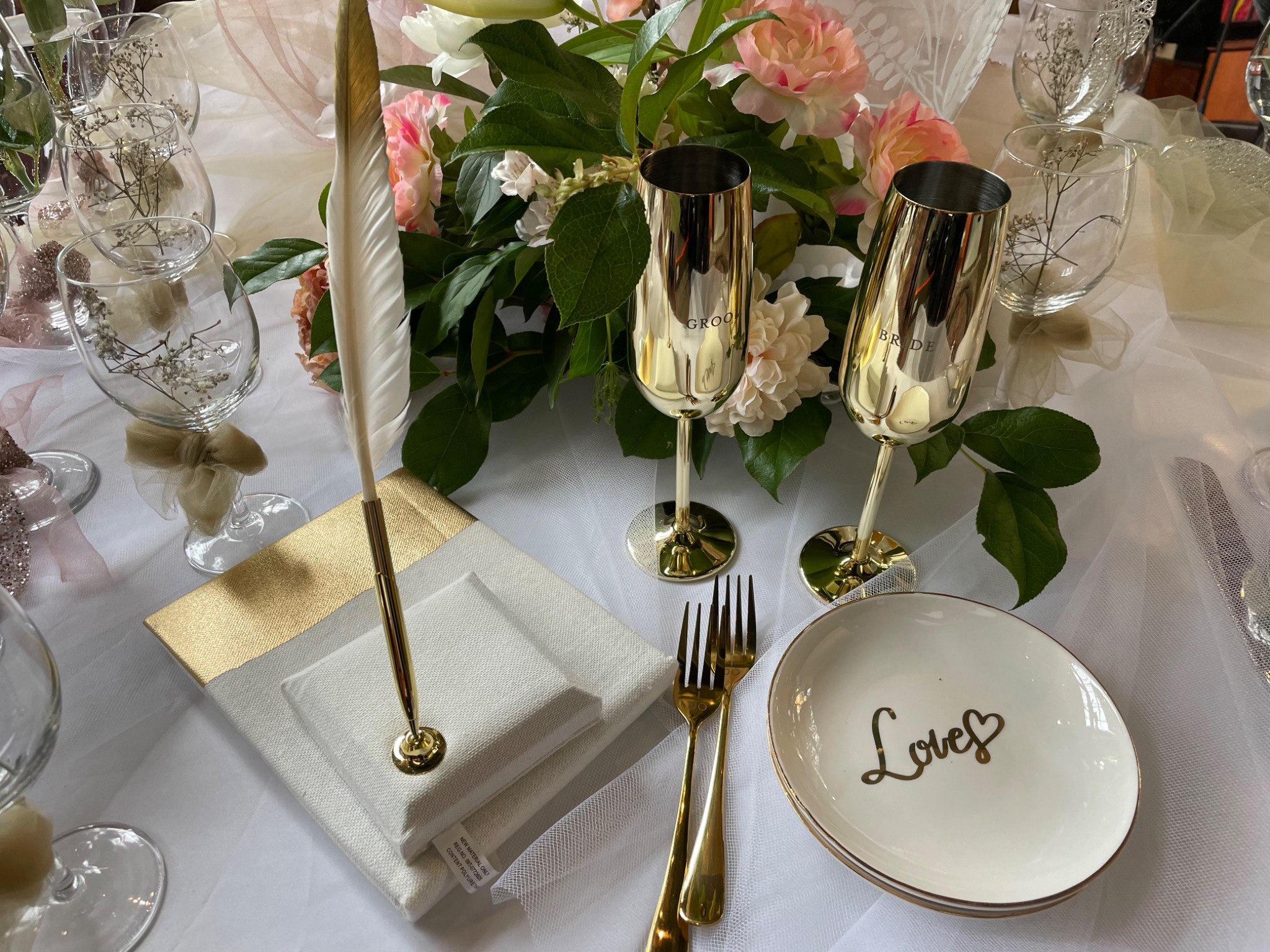 Wedding Table Detail